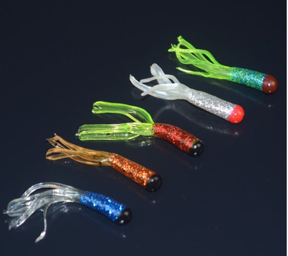 TEN PACK OF TUBE JIGS